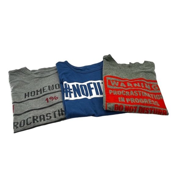 CLEARANCE Bundle of 3 Boy Tee Shirts Size 7/8, Kids - Picture 1 of 4